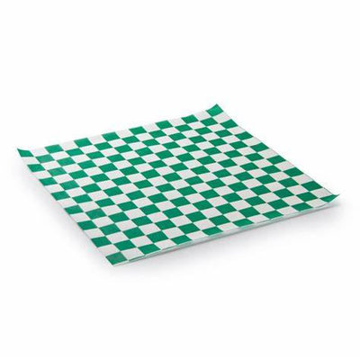 12 X 12 GREEN CHECKER